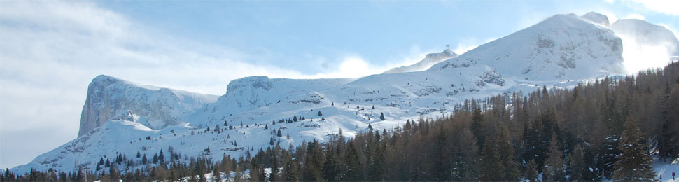 Le pic de Bure depuis le studio