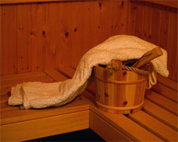 Sauna après le ski à Superdévoluy
